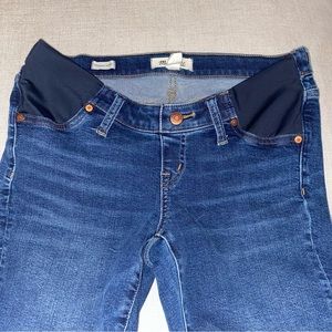 Madewell Maternity Jeans : Maternity Side-Panel Skinny Jeans